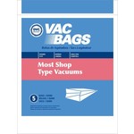 DVC Shop Vac Style Paper Vacuum Bags - 5pk