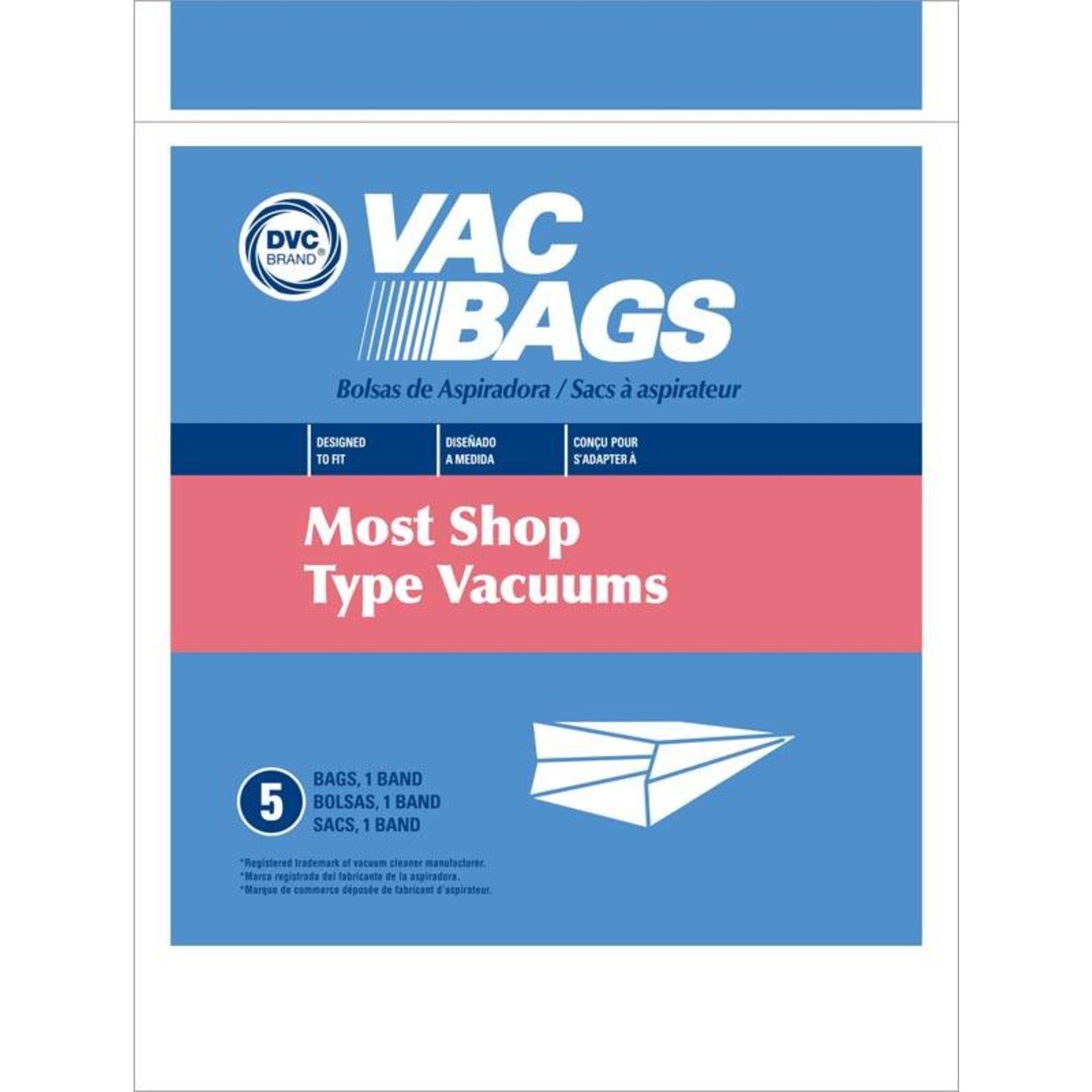Shop Vac Shop Vac Style Paper Vacuum Bags - 5-Pack
