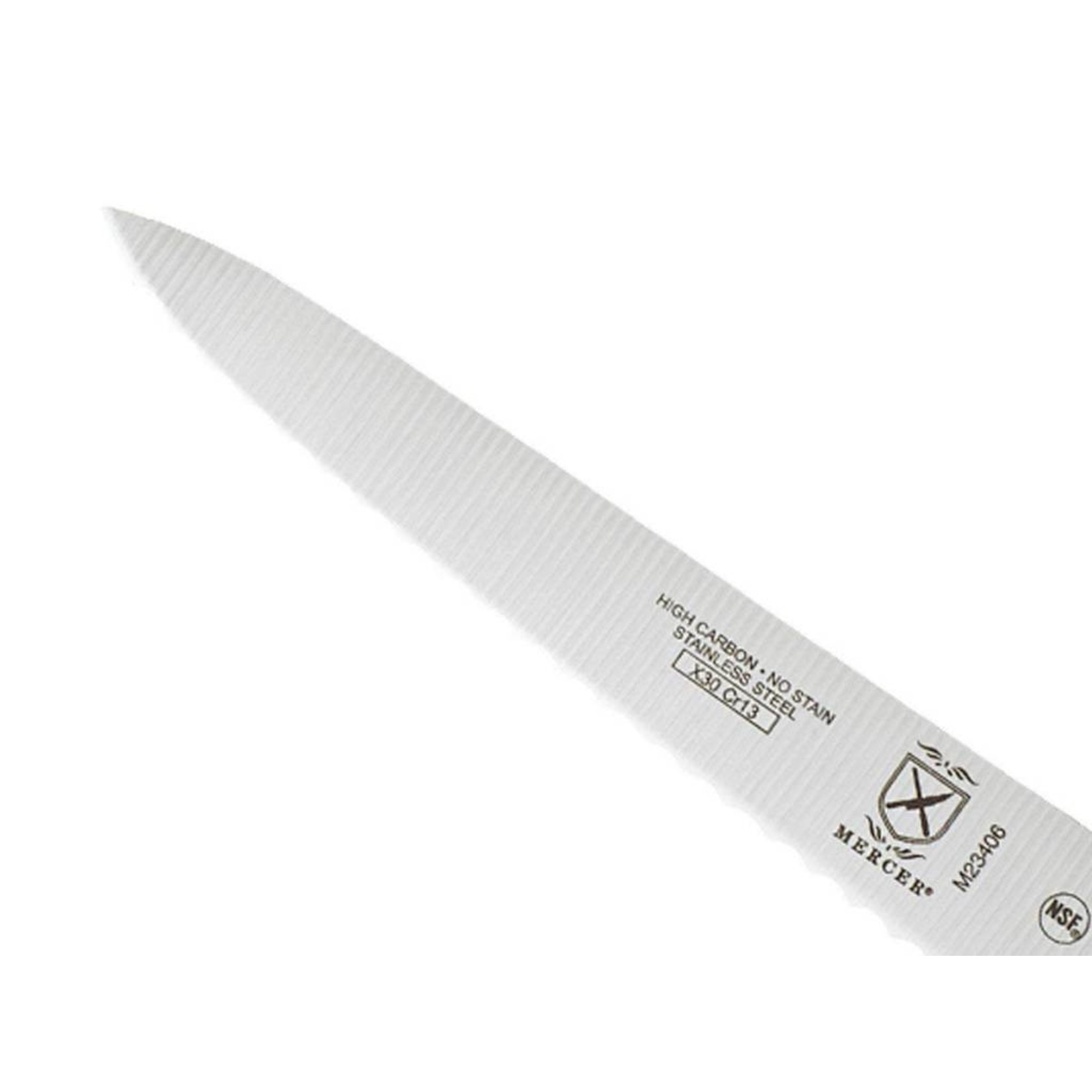 Mercer Culinary Mercer Culinary - Millennia Wavy Edge Utility Knife, 6 Inch