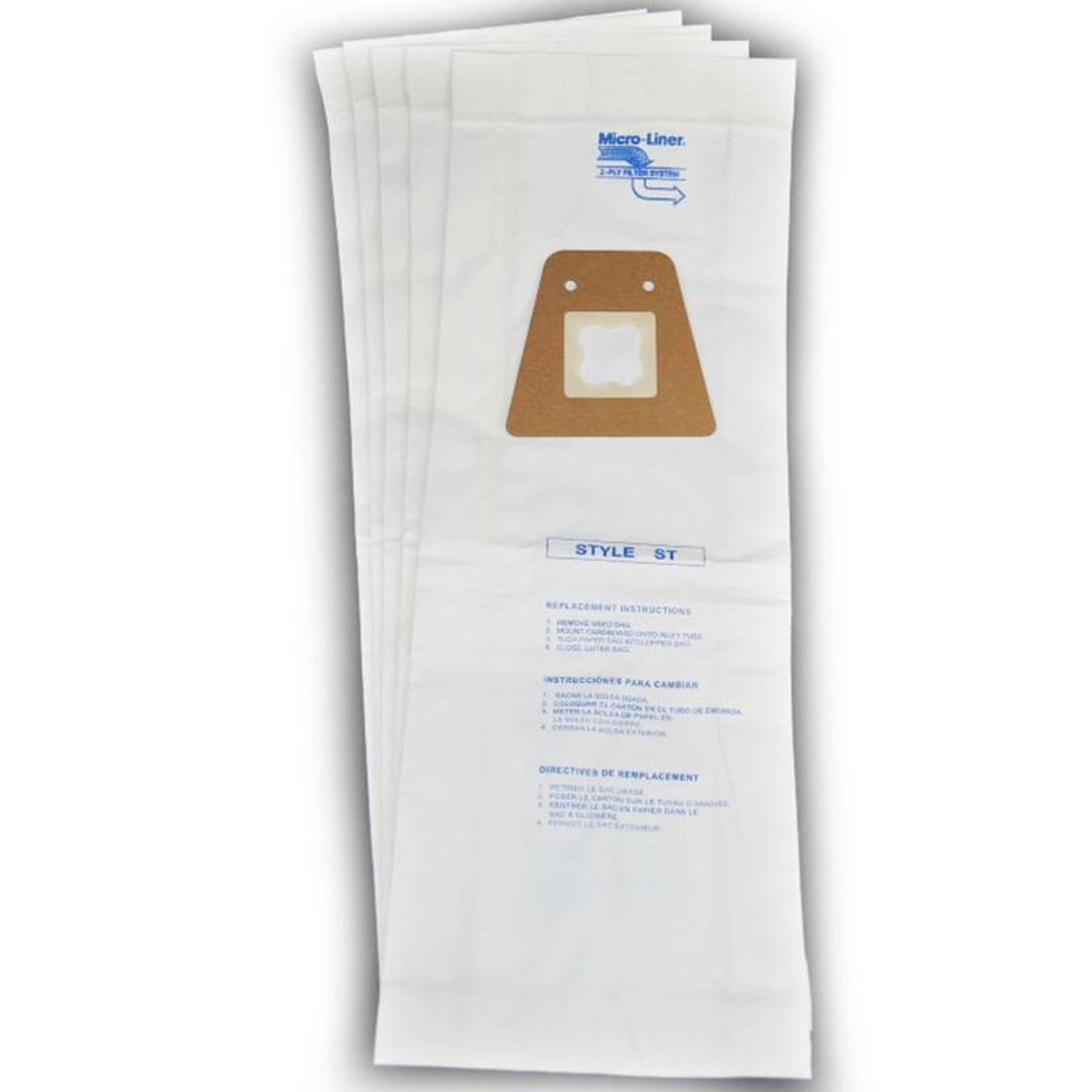 DVC Sanitaire Style "ST" Vacuum Bags - 5pk