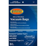 EnviroCare EnviroCare Kenmore Style "C" Canister Paper Bag - 5055, 50557, & 50558 - 3pk