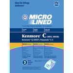Kenmore DVC Kenmore Style "C" Canister Vacuum Bag - 5055, 50557, & 50558 - 3pk