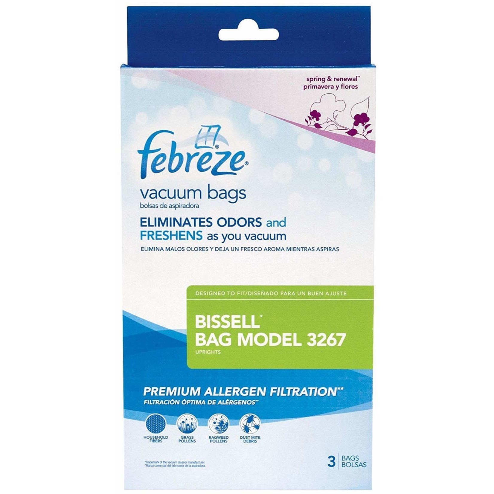 Bissell Bissell by Febreze Paper Bag fits Velocity (3Pk) Style 3267