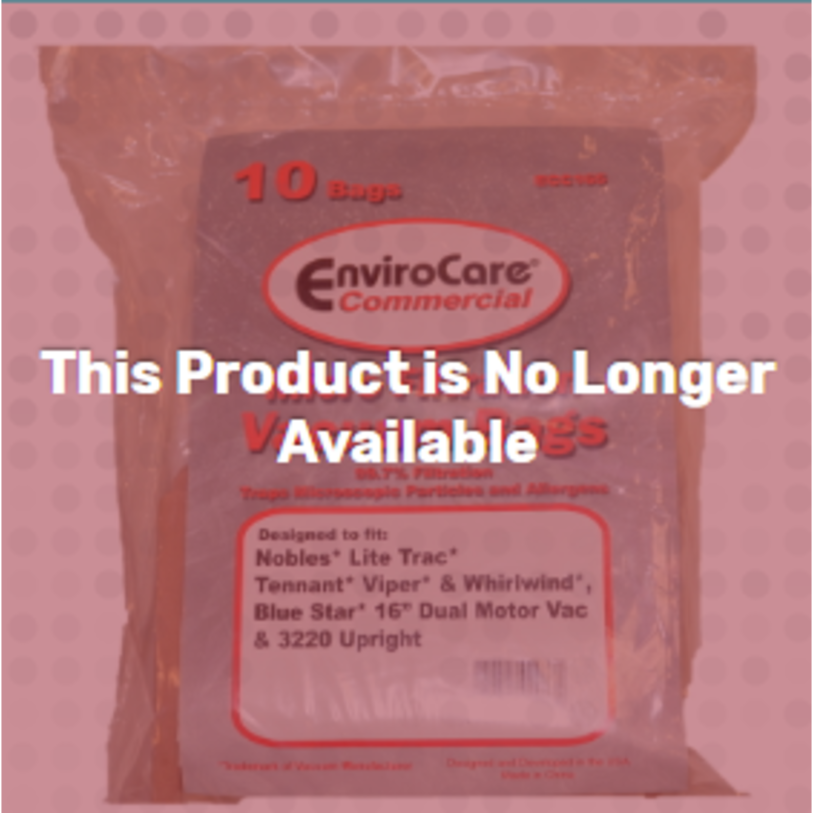 Generic Castex LitetrakViper Paper Vacuum Bags - 10-Pack