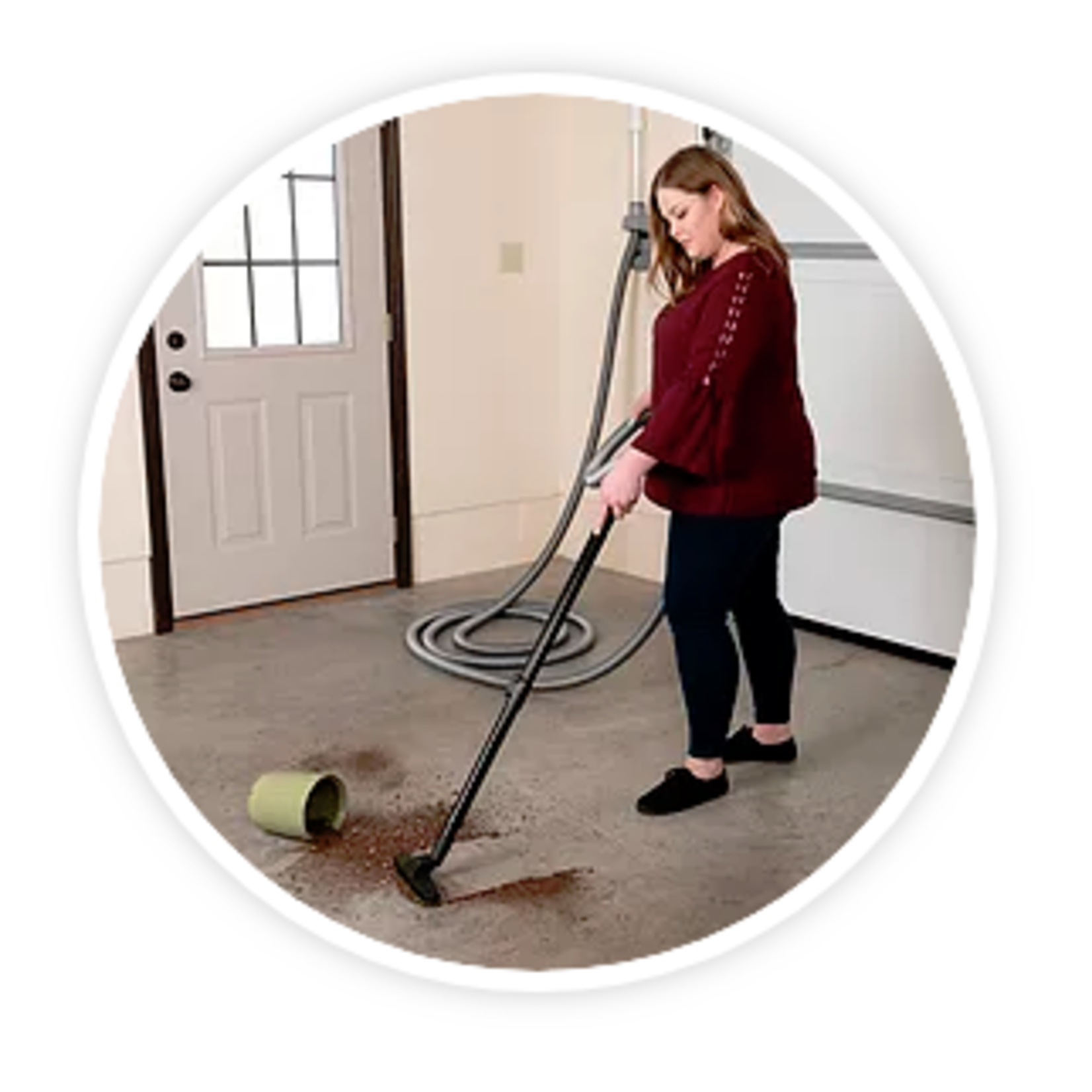 H-P Products Vroom 80300-30 Retract Vac Central Vacuum Accessory – 30 ft Hose