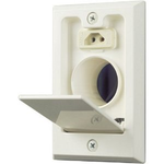 BEAM Hayden Dual-Volt Sq Door Supervalve - Almond / Bisque