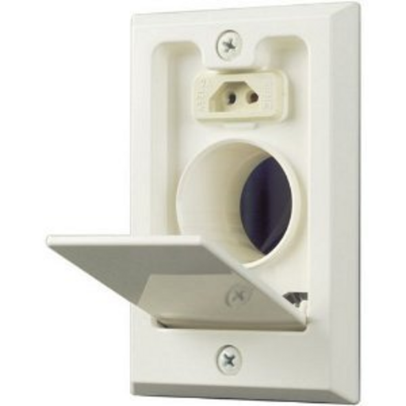 BEAM Hayden Dual-Volt Square Door Supervalve - Almond / Bisque
