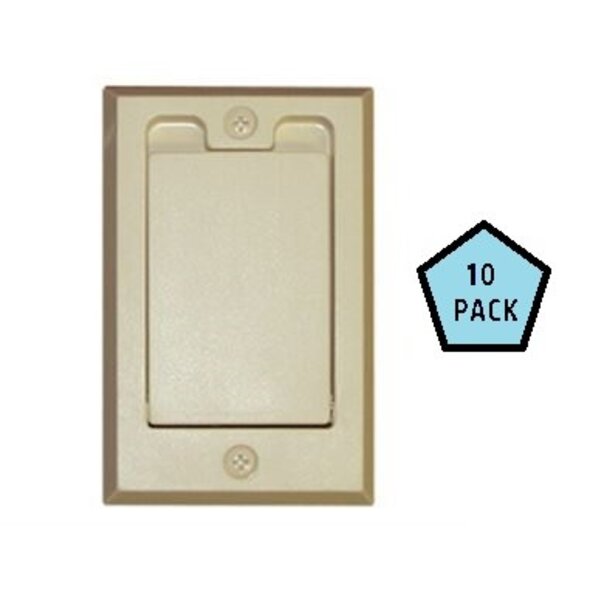 Hayden Hayden Dual-Volt Square Door Supervalve - Almond / Bisque (10pk)