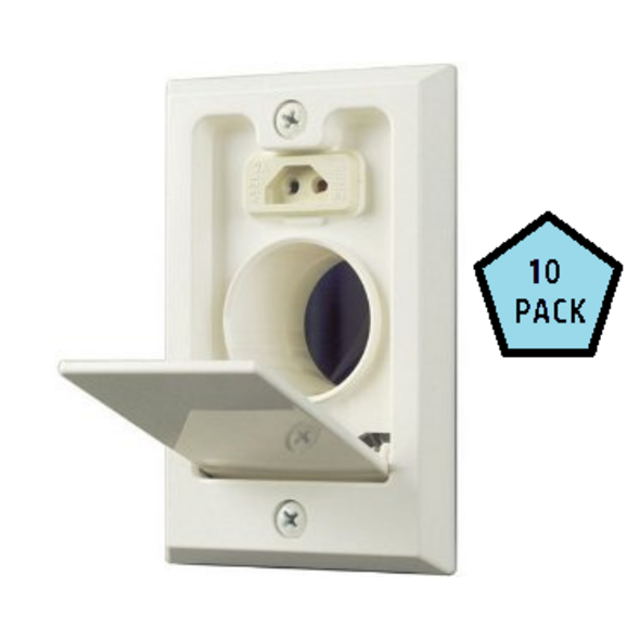 Hayden Hayden Dual-Volt Square Door Supervalve - Almond / Bisque (10pk)
