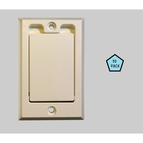Hayden Hayden Dual-Volt Square Door Supervalve - Almond / Bisque (10pk)