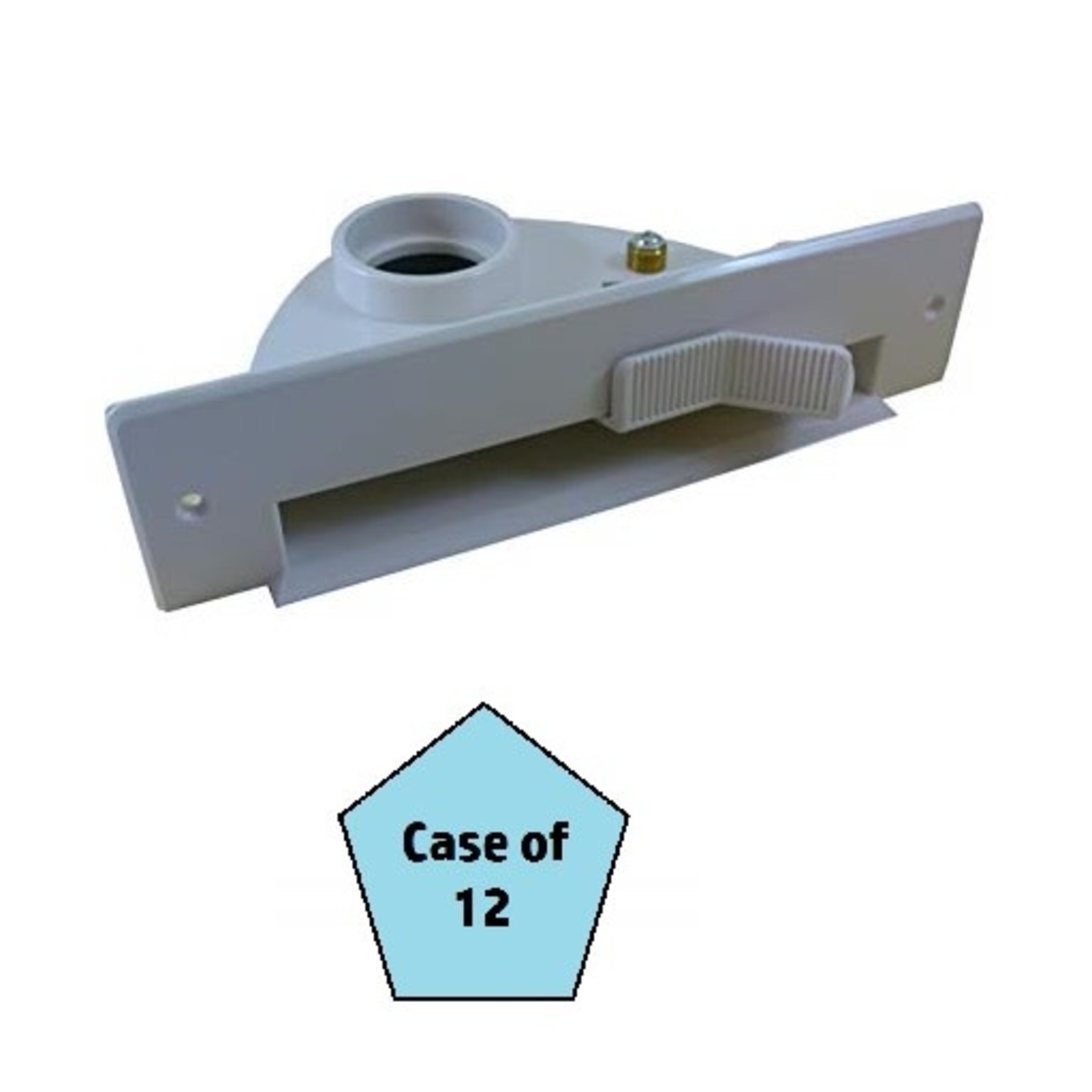 Plastiflex Central Vacuum VacPan Automatic Dustpan - White  (12pk)