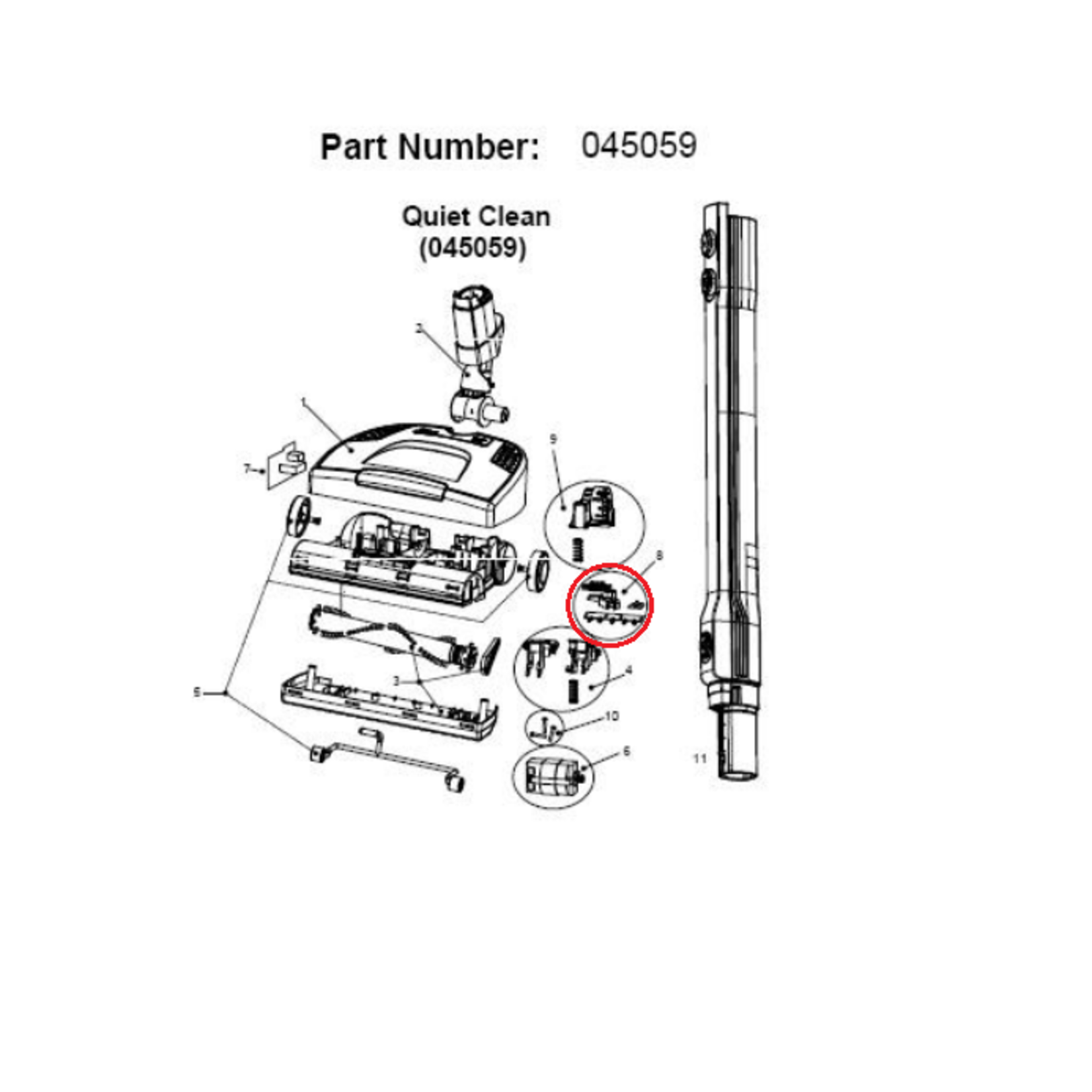 BEAM Beam PCB For Q100 100427