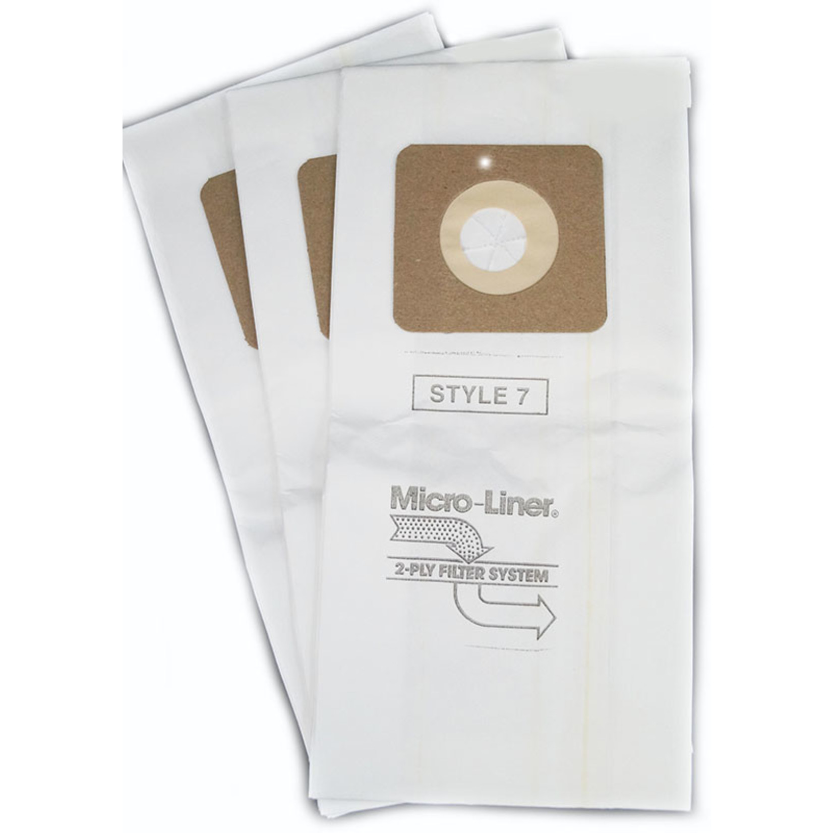 DVC Bissell Type "7 & 1" Vacuum Bags - 3pk