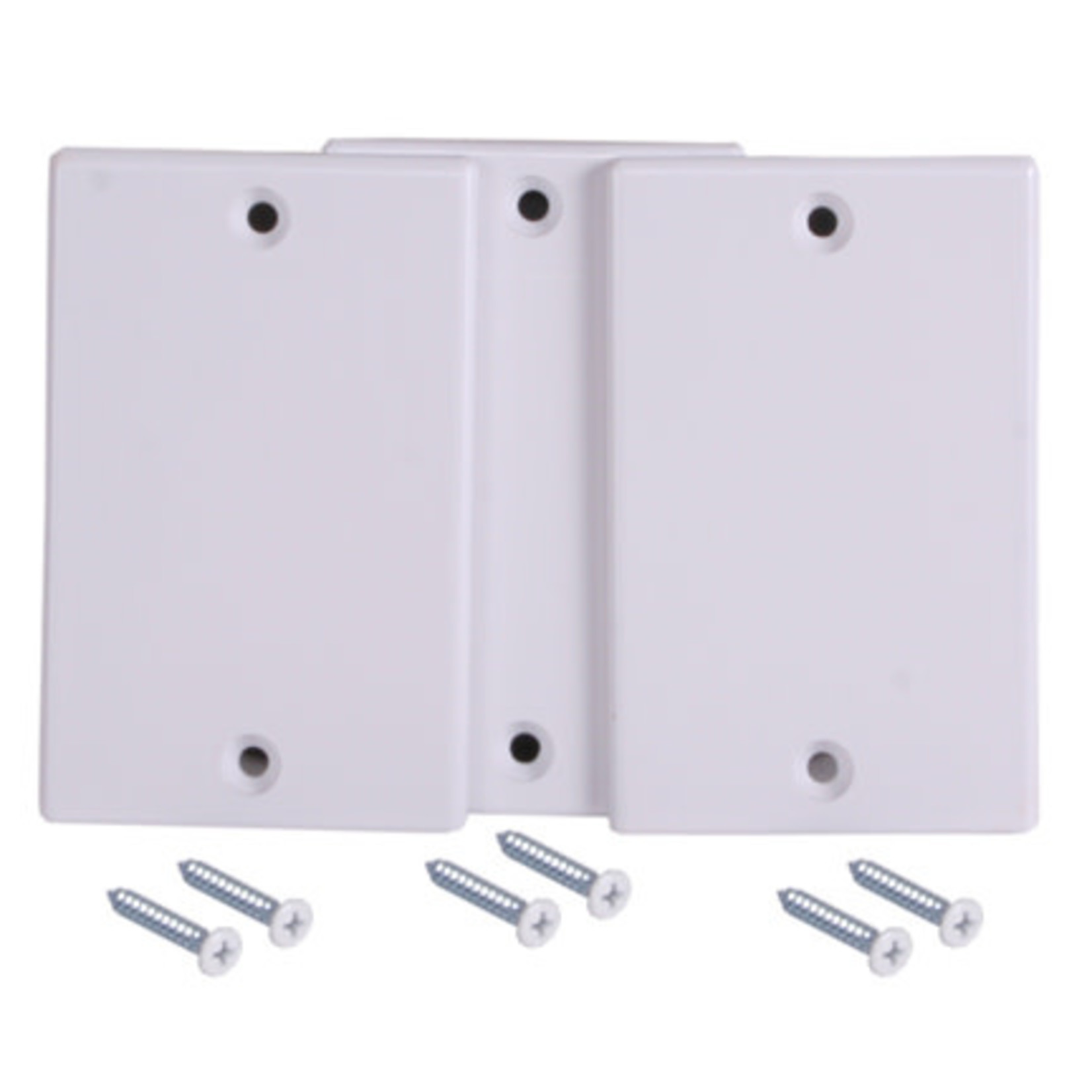 BEAM Central Vacuum Inlet Valve Cover Plate - White - 3pk