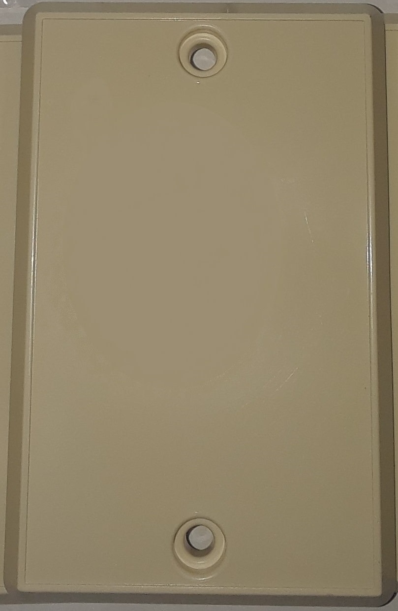 Central Vacuum Inlet Valve Cover Plate Ivory Swiss Boy Vacuum