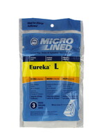 DVC Eureka Style "L" Vacuum Bags - 3pk