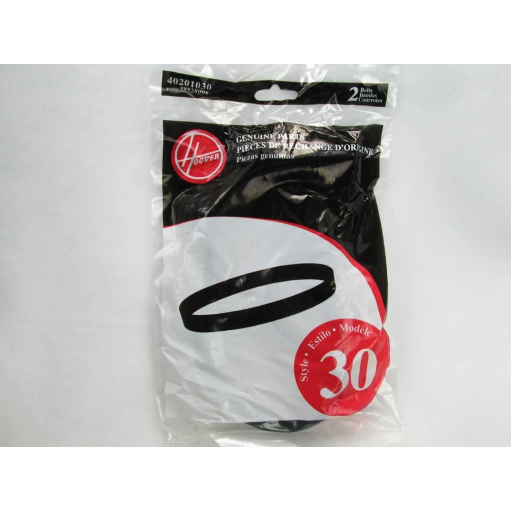 Hoover Hoover Concept 1 and 2 Style "30" Vacuum Belts - 2-Pack