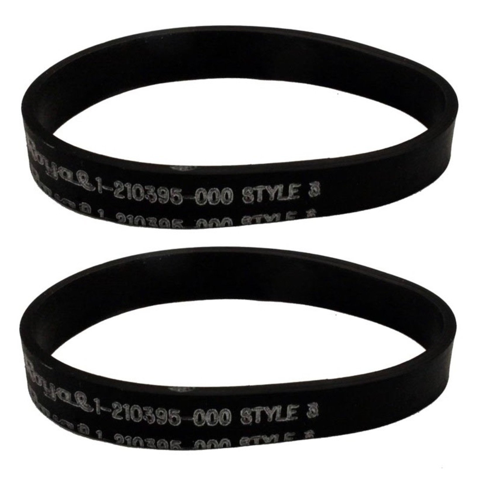 Royal Royal Pony Tank & Power Pak Style "3" Vacuum Belts - 2-Pack