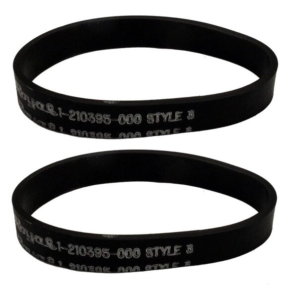 Royal Royal Pony Tank & Power Pak Style 3 Vacuum Belts - 2-Pack