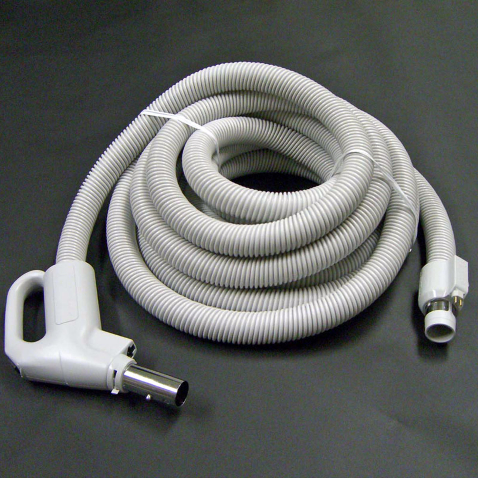 Plastiflex Plastiflex 30' x 1-1/4" Dual Voltage Central Vacuum Hose - Direct Connect