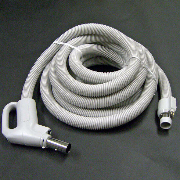 Plastiflex Plastiflex 30' Dual Voltage Central Vacuum Hose  Direct Connect