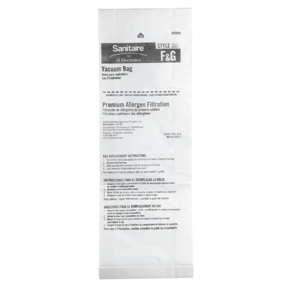 Sanitaire Sanitaire Premium Allergen F&G Vacuum Bags - 5-Pack