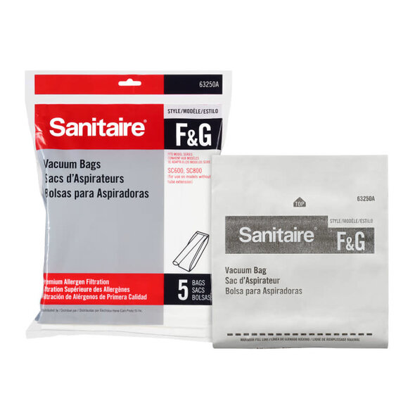 Sanitaire Sanitaire Premium Allergen F&G Vacuum Bags - 5-Pack