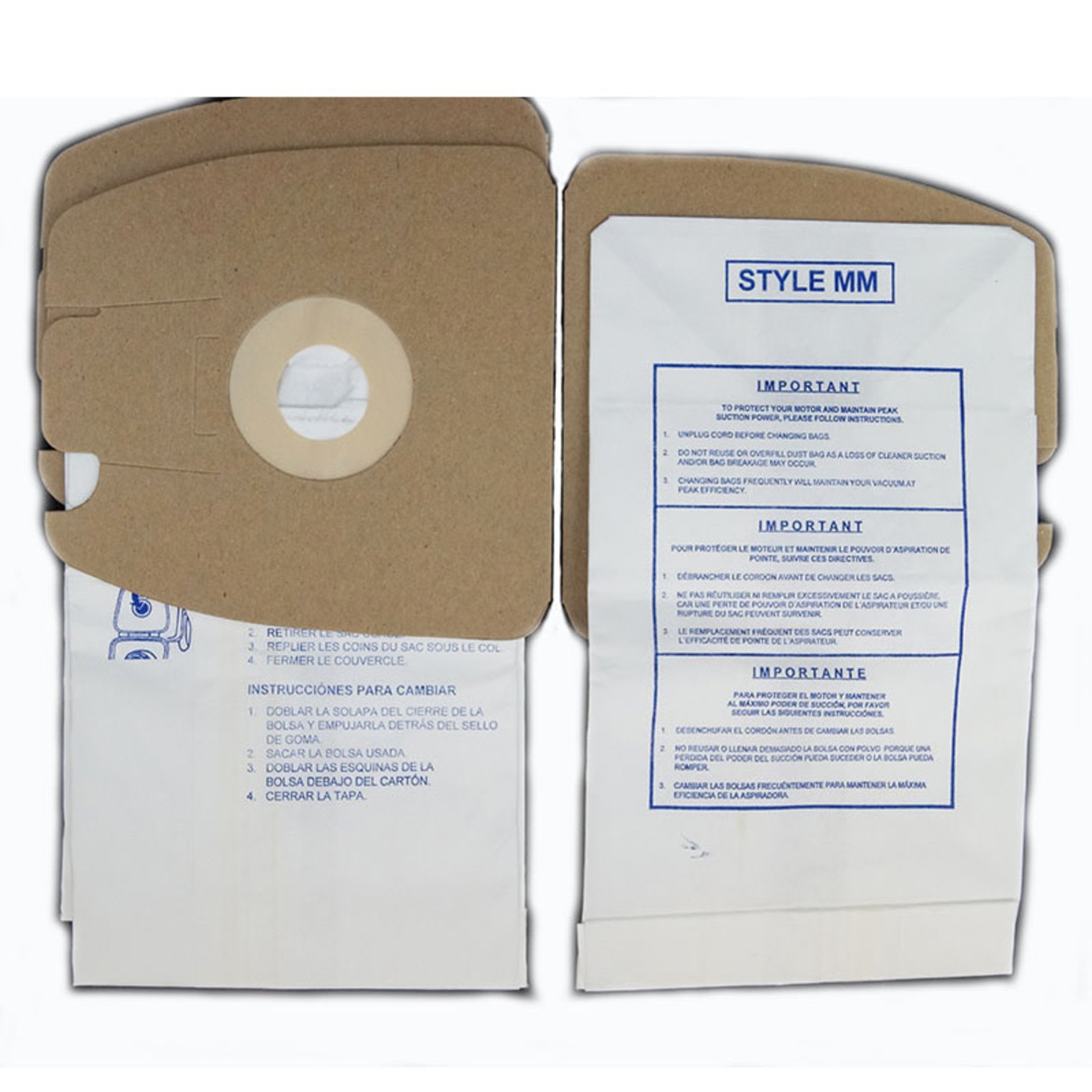 DVC Sanitaire/Eureka Style "MM" Vacuum Bag - 9pk