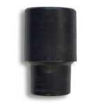 Generic Central Vacuum 1-3/8" Hose End - Black