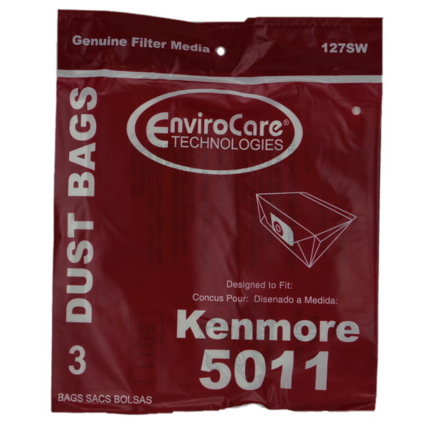 Hoover Hoover & Kenmore 5011 Paper Vacuum Bags - 2-Pack