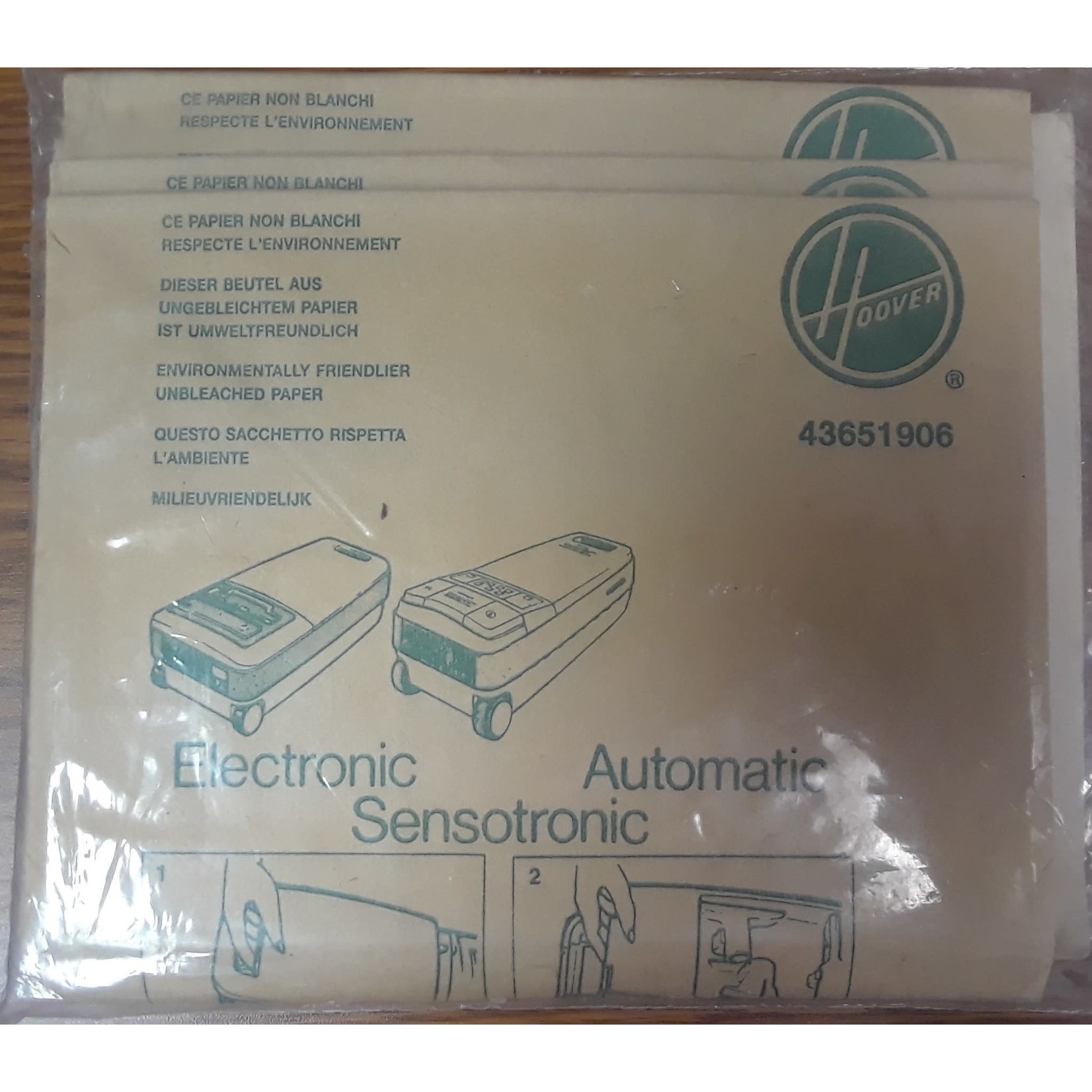 Hoover Hoover Type L Paper Vacuum Bags - 3-Pack