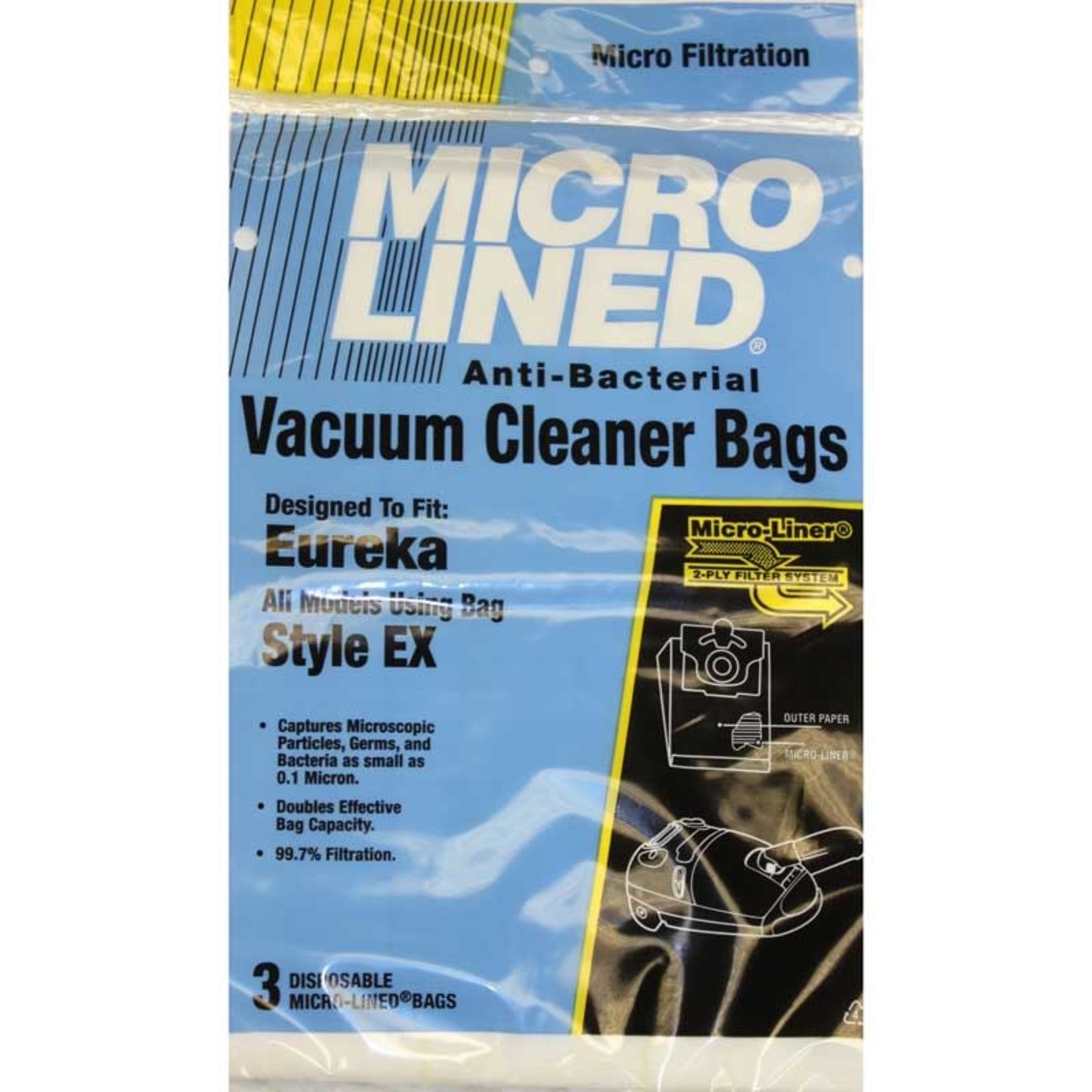 Eureka Eureka Style EX Vacuum Bags - 3-Pack