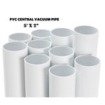 BEAM Central Vacuum 5-Foot Stick of pipe - Box of 16 Sticks