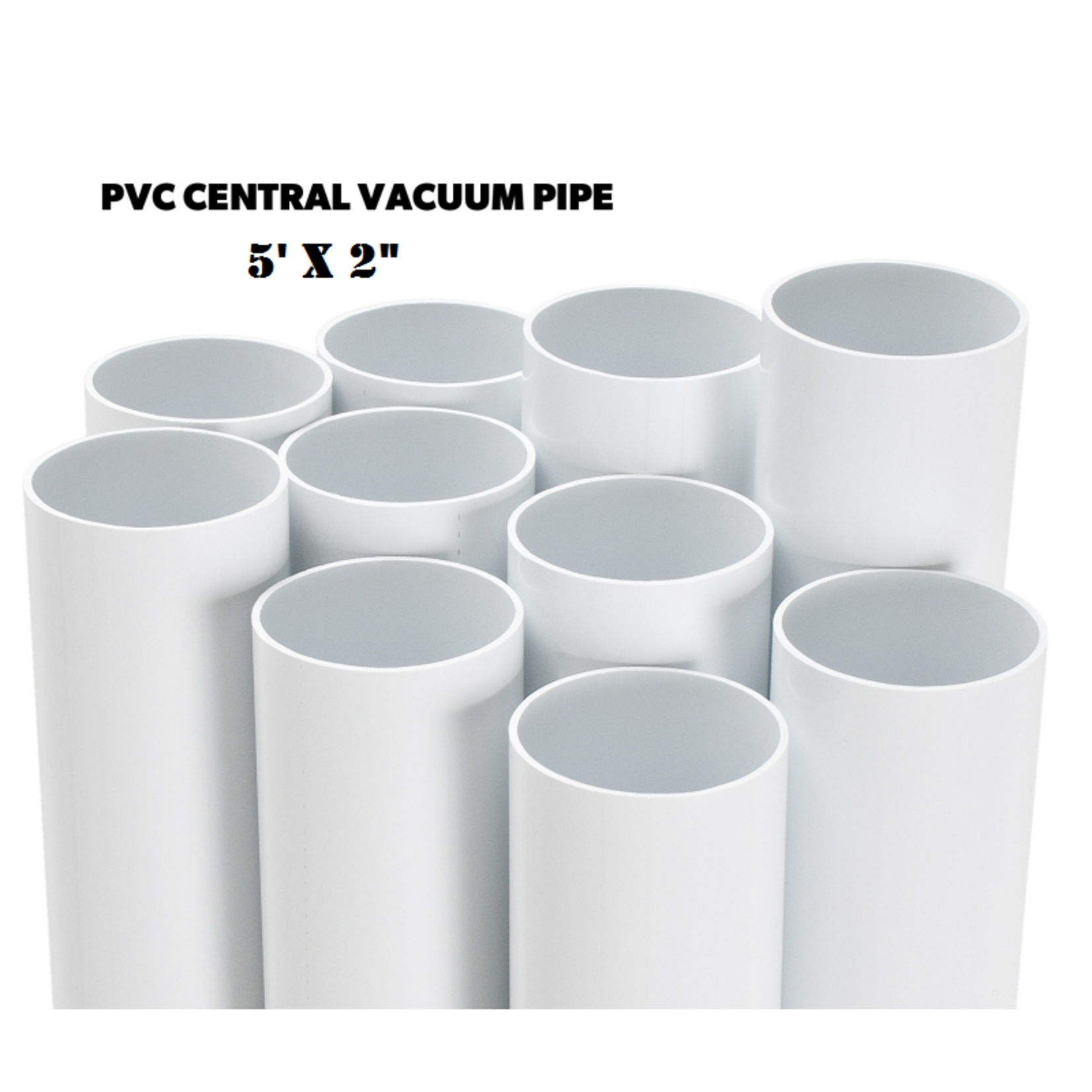 BEAM Central Vacuum 5' Stick of pipe (Box of 16 Sticks)