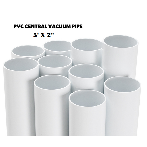 BEAM Central Vacuum 5-Foot Stick of pipe - Box of 16 Sticks