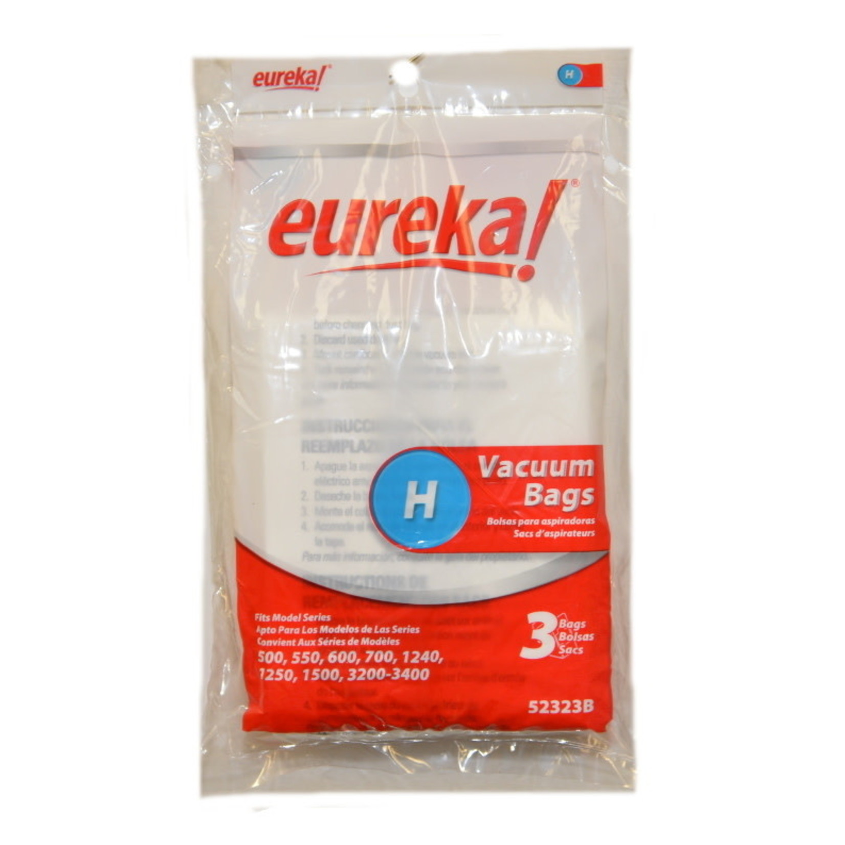 Eureka Eureka Vacuum Bags Style "H" - 3 Pack