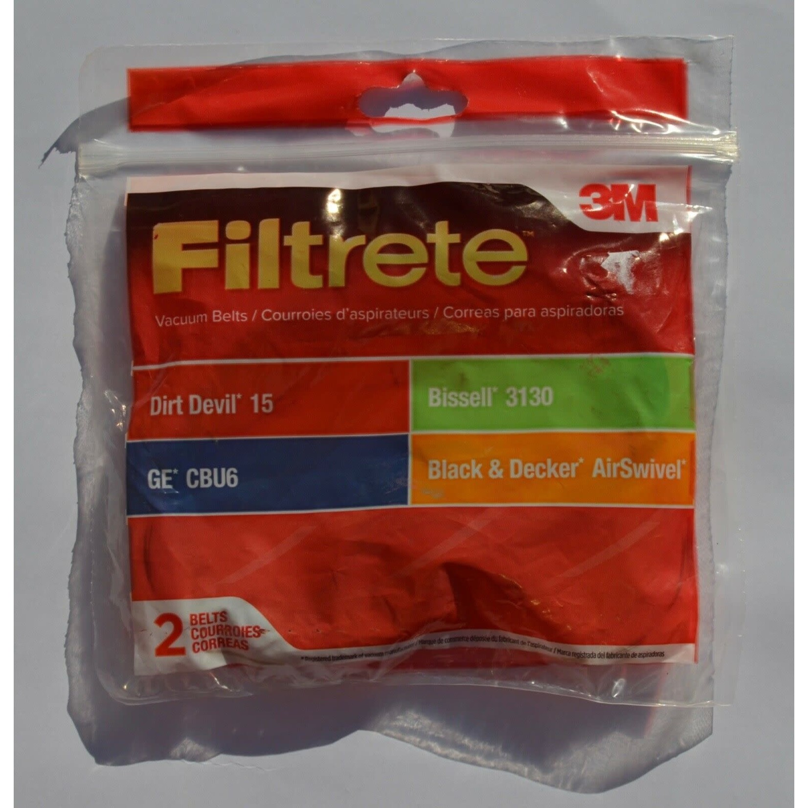 Dirt Devil DVC Dirt Devil & Royal Style 15 Vacuum Belts - 2pk
