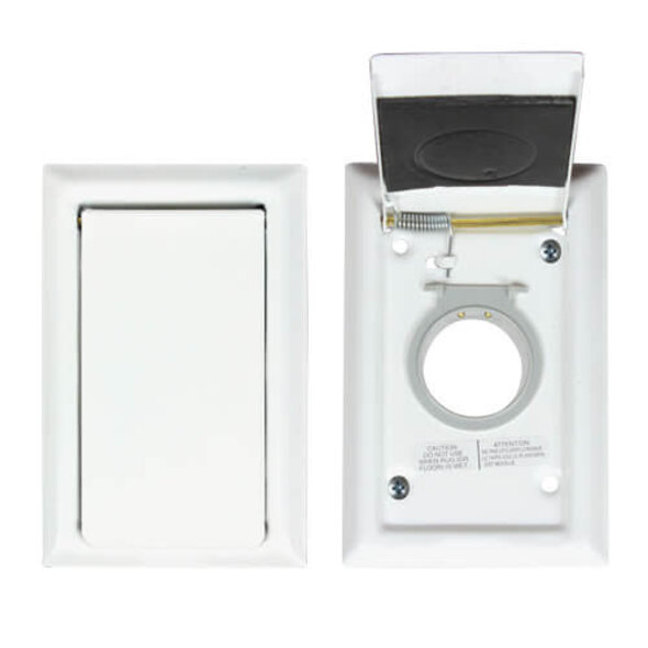 Vacumaid VacuMaid Metal Inlet Valve - White