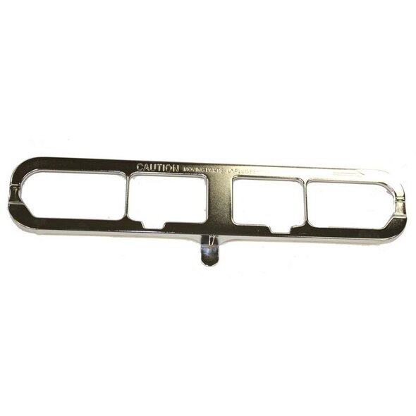 Royal Bottom Plate, 14" Metal Upright W/Rounded Ends