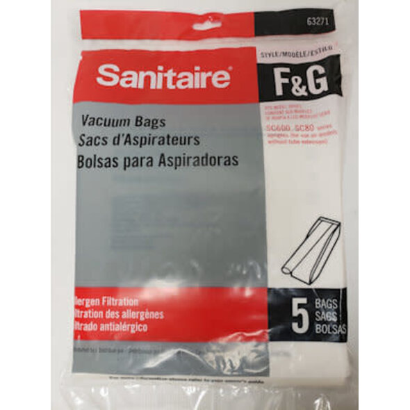 Sanitaire Sanitaire F&G Paper Vacuum Bags - 5-Pack