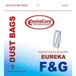 EnviroCare Eureka/Sanitaire F&G Single Wall Vacuum Bags - 3-Pack