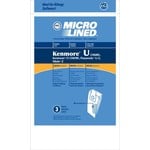 Kenmore Kenmore Style "U", 50688 & 50690 Paper Vacuum Bags  - 3-Pack