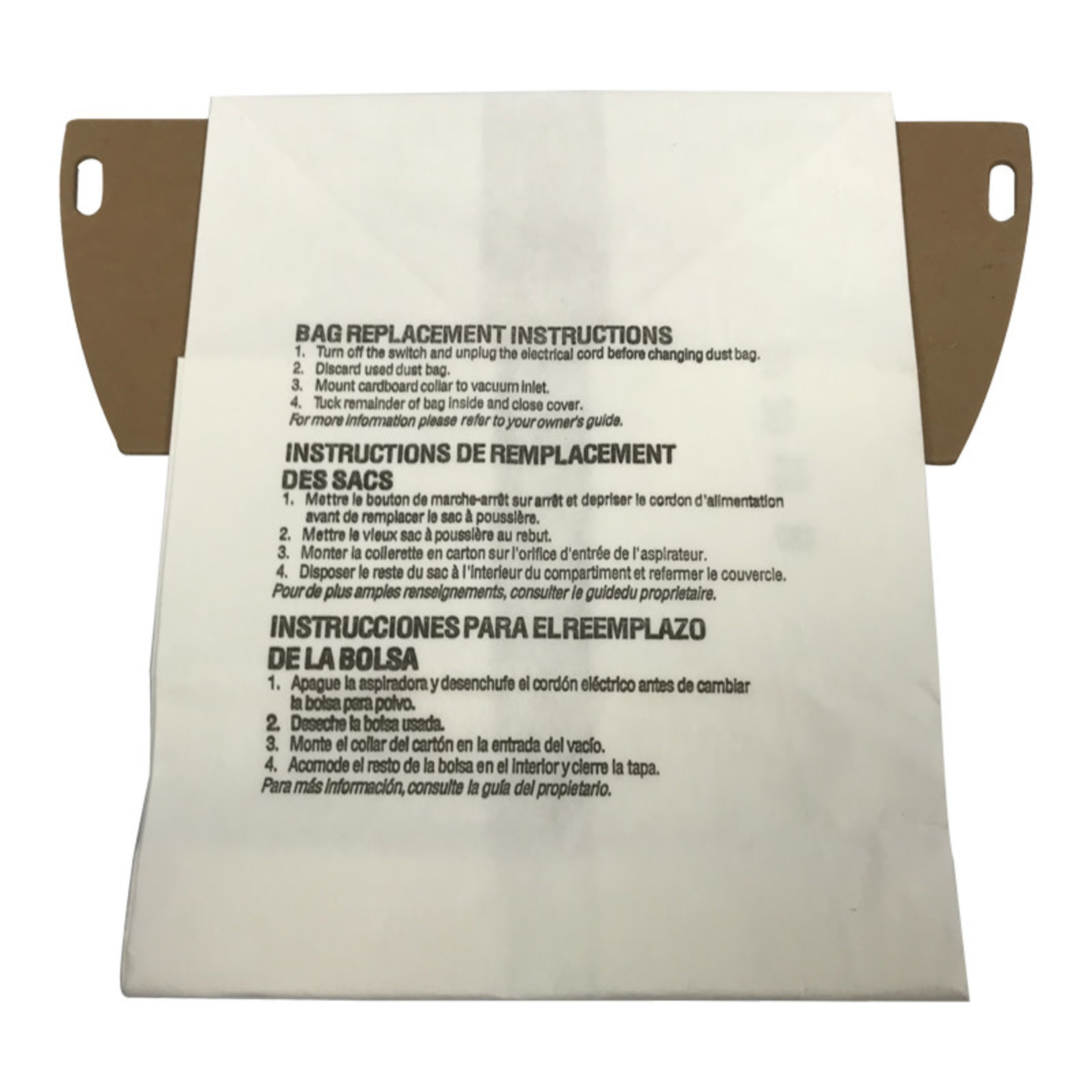 DVC Eureka Style "CN-1" Vacuum Bags - 3pk