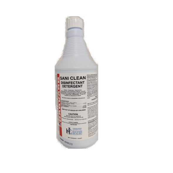 Lindhaus Harvard Sani Clean Disinfectant - Quart
