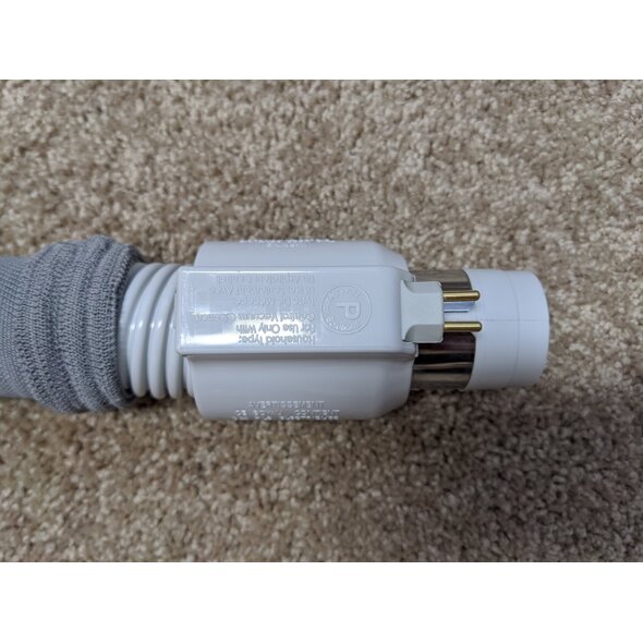Swiss Boy 35' Dual-Volt Central Vacuum Hose with Sock & Tool Set - Direct Connect