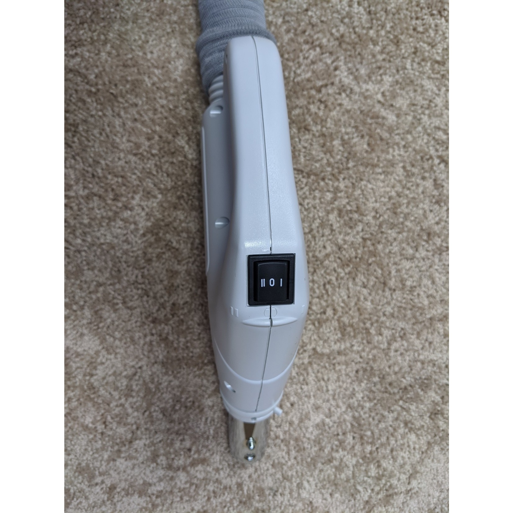 Swiss Boy 30' Dual-Volt Central Vacuum Hose with Sock & Tool Set - Pig Tail