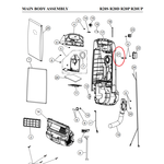 Riccar Riccar Upholstery Tool Retainer Clip, Fits: R20E, R20SC