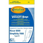 EnviroCare Envirocare Riccar Type "B" Paper Bag C15-6 - 6pk