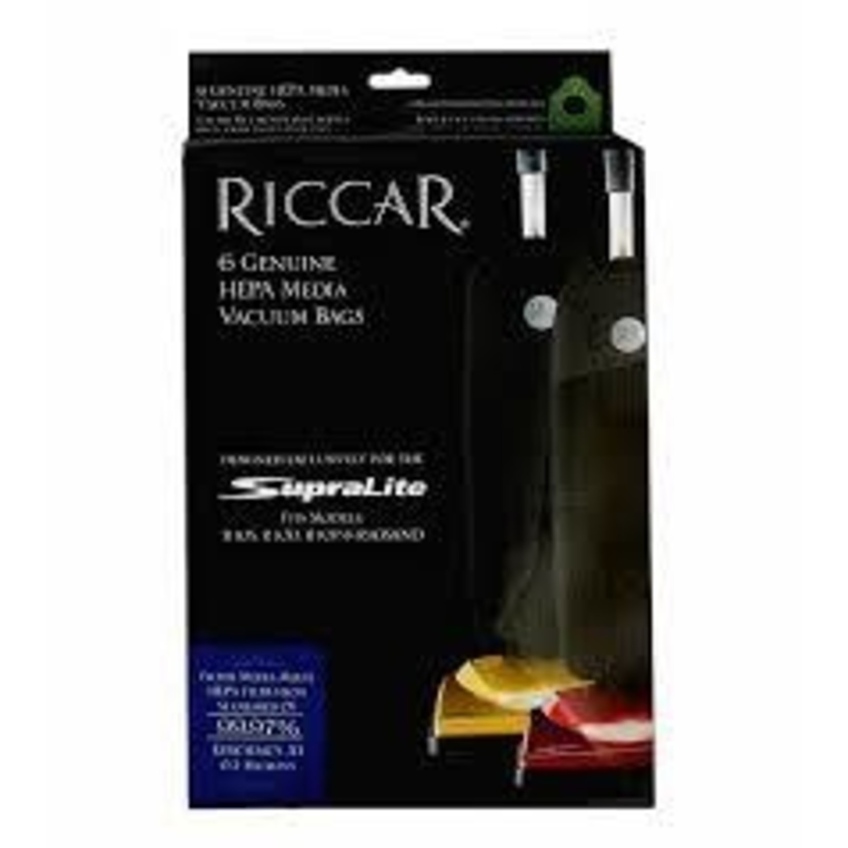 Riccar Riccar R10 Series HEPA Vacuum Bags - 6pk - RLH-6