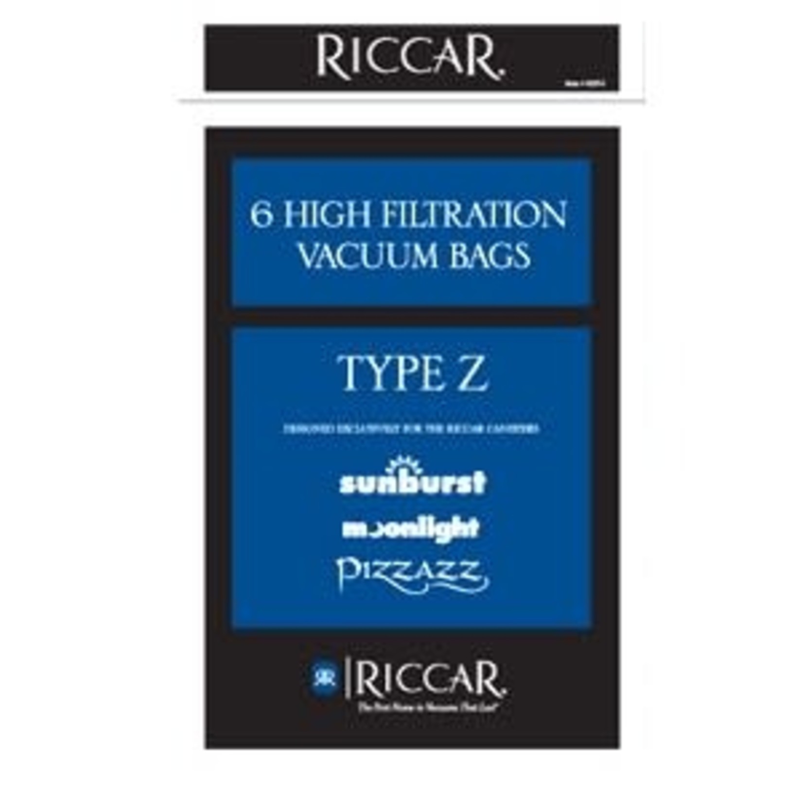 Riccar Riccar Style "Z" Paper Bag (6pk) **No Longer Available**